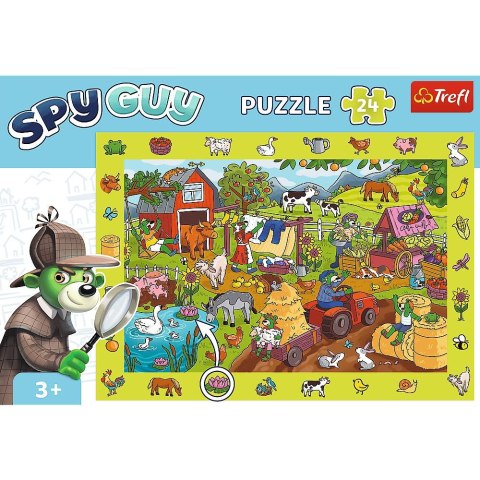 Puzzle Trefl Rodzina Treflików Spy Guy 24 el. (15589) Puzzle Trefl Rodzina Treflików Spy Guy 24 el. (15589)