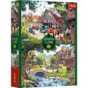 Puzzle Trefl Sielankowe życie 2x500 el. (37494)