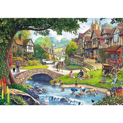 Puzzle Trefl Sielankowe życie 2x500 el. (37494) Puzzle Trefl Sielankowe życie 2x500 el. (37494)