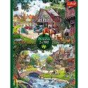 Puzzle Trefl Sielankowe życie 2x500 el. (37494)