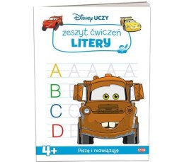 Książeczka edukacyjna Ameet Disney Uczy. Zeszyt ćwiczeń. Litery (udz 9305)