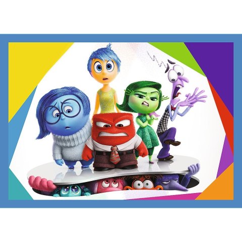 Puzzle Trefl Disney Emocje rządzą 4w1 el. (34652) Puzzle Trefl Disney Emocje rządzą 4w1 el. (34652)