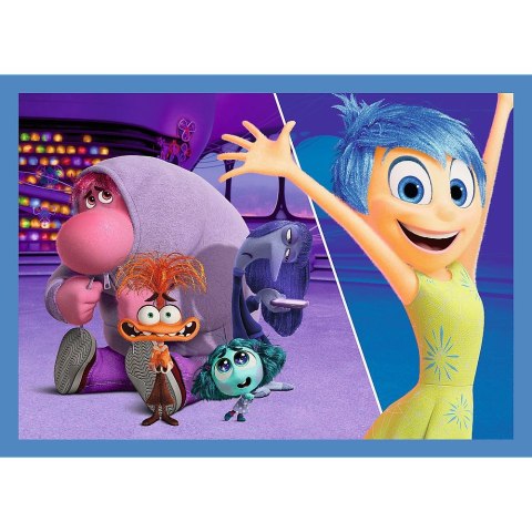 Puzzle Trefl Disney Emocje rządzą 4w1 el. (34652) Puzzle Trefl Disney Emocje rządzą 4w1 el. (34652)