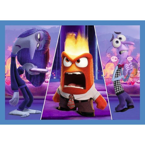 Puzzle Trefl Disney Emocje rządzą 4w1 el. (34652) Puzzle Trefl Disney Emocje rządzą 4w1 el. (34652)