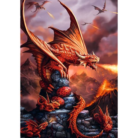 Puzzle Trefl Premium Plus Ognisty Smok 1000 el. (10900) Puzzle Trefl Premium Plus Ognisty Smok 1000 el. (10900)