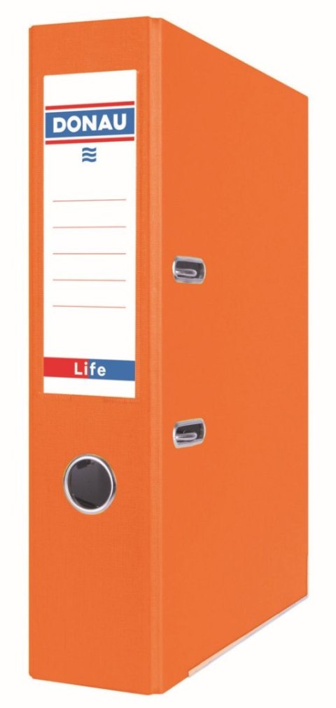 Segregator dźwigniowy Donau Neon Life A4 75mm pomarańczowy (3969001PL-12) Segregator dźwigniowy Donau Neon Life A4 75mm pomarańczowy (3969001PL-12)
