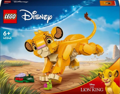 Klocki konstrukcyjne Lego Disney Classic Król Lew — lwiątko Simba (43243)