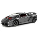 Samochód Lean R/C 1:24 Lamborghini Srebrne 2.4 G Światła (9737)