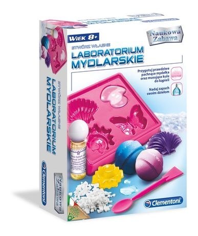 Zestaw kreatywny Clementoni Laboratorium mydlarskie (60949) Zestaw kreatywny Clementoni Laboratorium mydlarskie (60949)