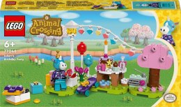 Klocki konstrukcyjne Lego Animal Crossing Koń Julian i jego przyjęcie urodzinowe (77046)