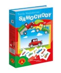 Puzzle Alexander magnetyczne - samochody 410 el.