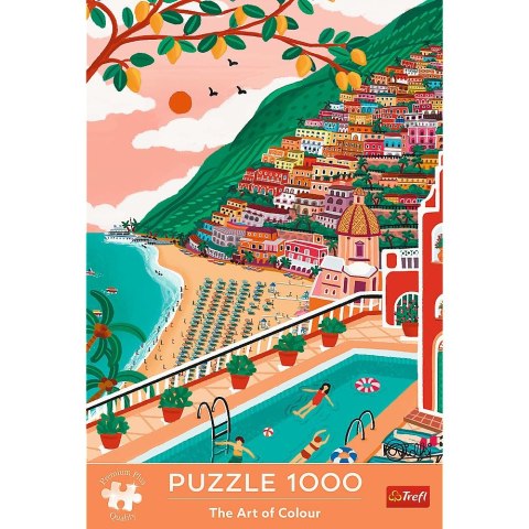 Puzzle Trefl The Art of Colour Premium Plus Positano, Włochy 1000 el. (10895) Puzzle Trefl The Art of Colour Premium Plus Positano, Włochy 1000 el. (10895)