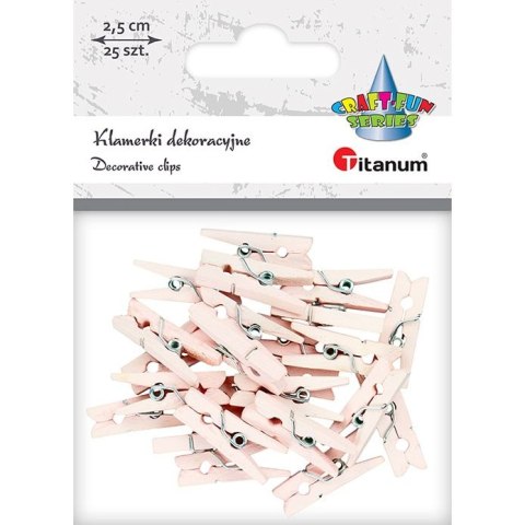 Ozdoba drewniana Titanum Craft-Fun Series klamerki (27701)