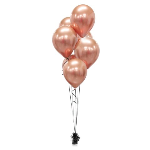 Balon gumowy Godan platynowe różowo-złote różowy metaliczny 12cal (CB-7LRZ) Balon gumowy Godan platynowe różowo-złote różowy metaliczny 12cal (CB-7LRZ)