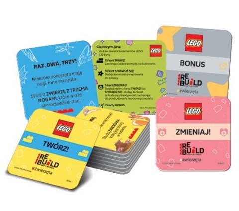 Karty Ameet LEGO® Karty Wyzwań. Zwierzęta (ACP 6603) 32 sztuk Karty Ameet LEGO® Karty Wyzwań. Zwierzęta (ACP 6603) 32 sztuk