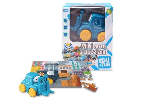 Samochód Artyk mini podnośnik z puzzlami (125904) Samochód Artyk mini podnośnik z puzzlami (125904)