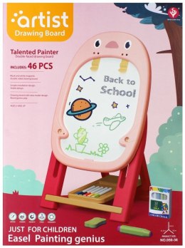 Tablica znikopis Mega Creative edukacyjna 2w1 z akcesoriami (524511)