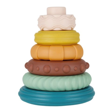 Układanka piramidka pastelowa Bam Bam (500692) Układanka piramidka pastelowa Bam Bam (500692)