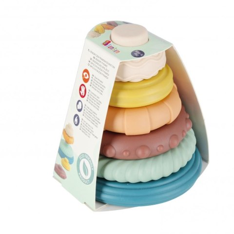 Układanka piramidka pastelowa Bam Bam (500692) Układanka piramidka pastelowa Bam Bam (500692)