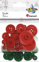 Guziki Titanum Craft-Fun Series plastikowe mix (24BR0202)