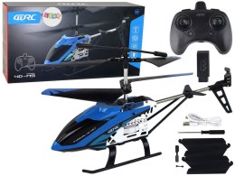 Helikopter Lean Aluminiowy RC 2.4G Niebieski 15 Minut Lotu (16347)