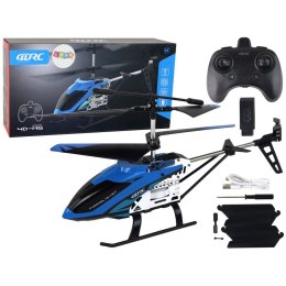 Helikopter Lean Aluminiowy RC 2.4G Niebieski 15 Minut Lotu (16347)