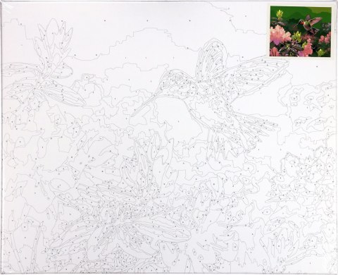 Zestaw kreatywny Flamingo Line Malowanie po numerach 40x50cm Koliber (FSY213) Zestaw kreatywny Flamingo Line Malowanie po numerach 40x50cm Koliber (FSY213)