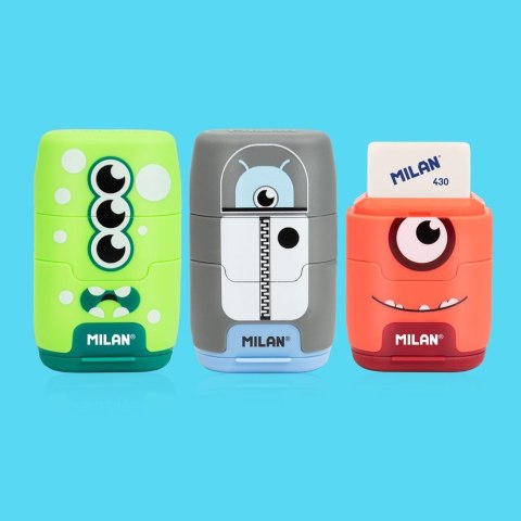 Temperówko-gumka Milan Compact Aliens (4703116AL) Temperówko-gumka Milan Compact Aliens (4703116AL)