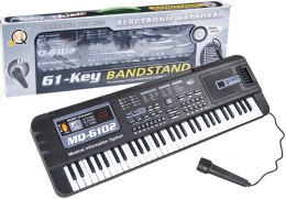 Organy Lean Keyboard MQ-6102 61 Klawiszy Mikrofon Do Nauki (1476)