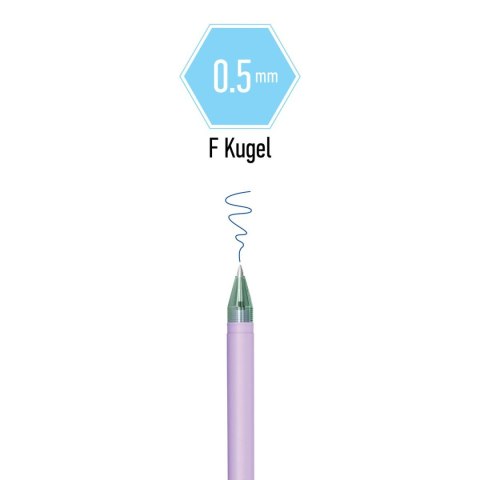 Długopis Berlingo Haze wymazywalny niebieski 0,5mm (338375) Długopis Berlingo Haze wymazywalny niebieski 0,5mm (338375)