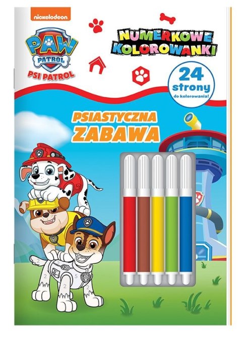 Kolorowanka Media Service Zawada Psiastyczna zabawa. Psi Patrol. Numerkowe kolorowanki (9788382826654) Kolorowanka Media Service Zawada Psiastyczna zabawa. Psi Patrol. Numerkowe kolorowanki (9788382826654)