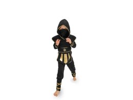 Kostium Partydeco Ninja, czarny, rozmiar 96-116 cm (STR1-96)