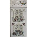 Kryształki Craft-Fun Series okna ze skrzyniami kwiatów mix Titanum (24MH03221)