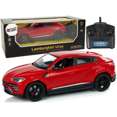 Samochód Lean R/C 1:24 Lamborghini Urus Czerwony 2.4 G Światła (9732) Samochód Lean R/C 1:24 Lamborghini Urus Czerwony 2.4 G Światła (9732)