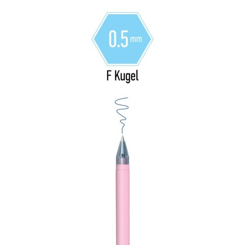Długopis Berlingo Haze wymazywalny niebieski 0,5mm (338377) Długopis Berlingo Haze wymazywalny niebieski 0,5mm (338377)