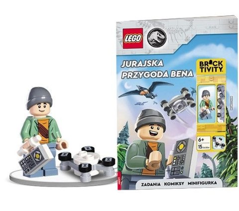 Książeczka edukacyjna LEGO® Jurassic World™. Jurajska przygoda Bena Ameet (LNC 6208) Książeczka edukacyjna LEGO® Jurassic World™. Jurajska przygoda Bena Ameet (LNC 6208)