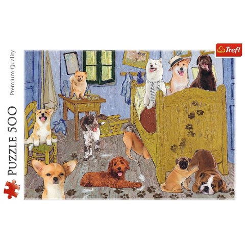 Puzzle Pokój van Gogha 500 el. Trefl (37539)