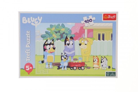 Puzzle Trefl Bluey Wesoły świat Bluey 100 el. (16471)