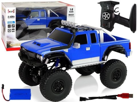 Samochód Lean Off- Road R/C 2.4G Climbing Car 1:8 niebieski (9936)