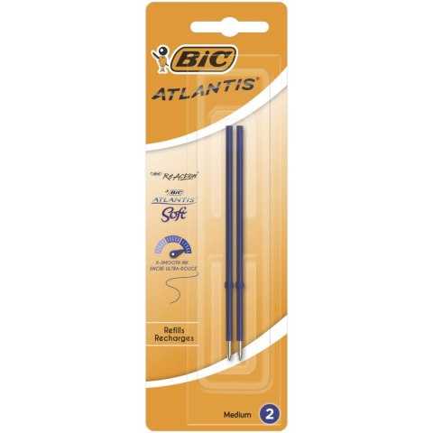 Wkład do długopisu Bic Atlantis, niebieski Mmm (8924099)