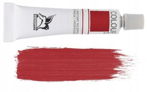 Farba akrylowa matowa kolor: bordowy 20ml Renesans Farba akrylowa matowa kolor: bordowy 20ml Renesans