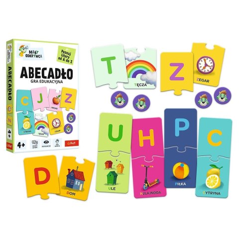 Gra edukacyjna Trefliki Abecadło Trefl (02811) Gra edukacyjna Trefliki Abecadło Trefl (02811)