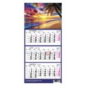 Kalendarz ścienny PLAŻA A4 210mm x 450mm Press