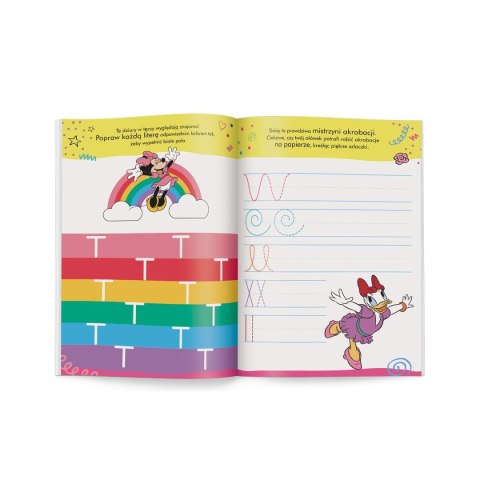Książka dla dzieci Minnie. Szlaczki i Literki Ameet Książka dla dzieci Minnie. Szlaczki i Literki Ameet