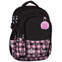 Plecak PINK CHECKERED 4-KOMORY St.Right (BP-01)