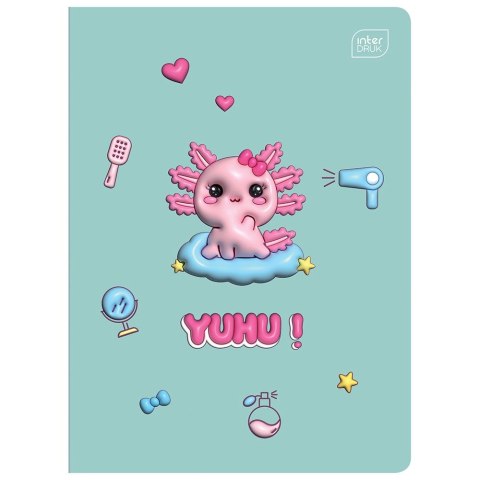 Zeszyt A5 16k. 70g krata Interdruk (ZE16KFK)