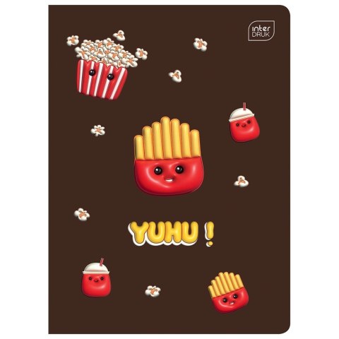 Zeszyt A5 16k. 70g krata Interdruk (ZE16KFK)