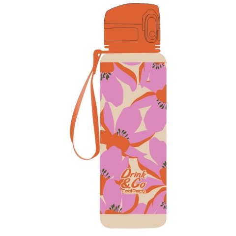 Bidon Cool Pack Brisk FLORES ROSA 600ml Patio (Z16914)
