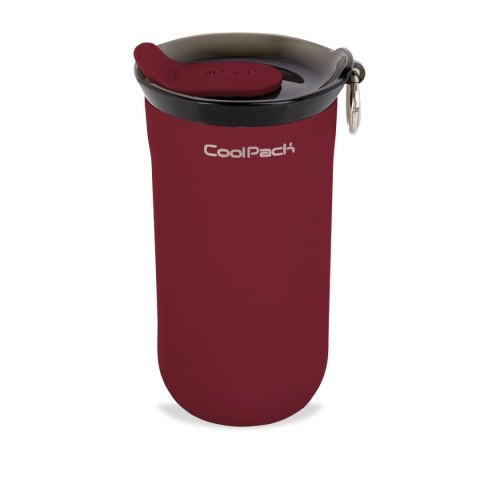 Bidon Cool Pack KUBEK TERMICZNY TOM Burgundy 350ml Patio (Z29010)