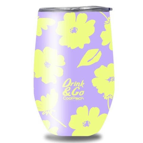 Bidon Cool Pack kUBEK TERMICZNY FLORES LILA 500ml Patio (Z27913)